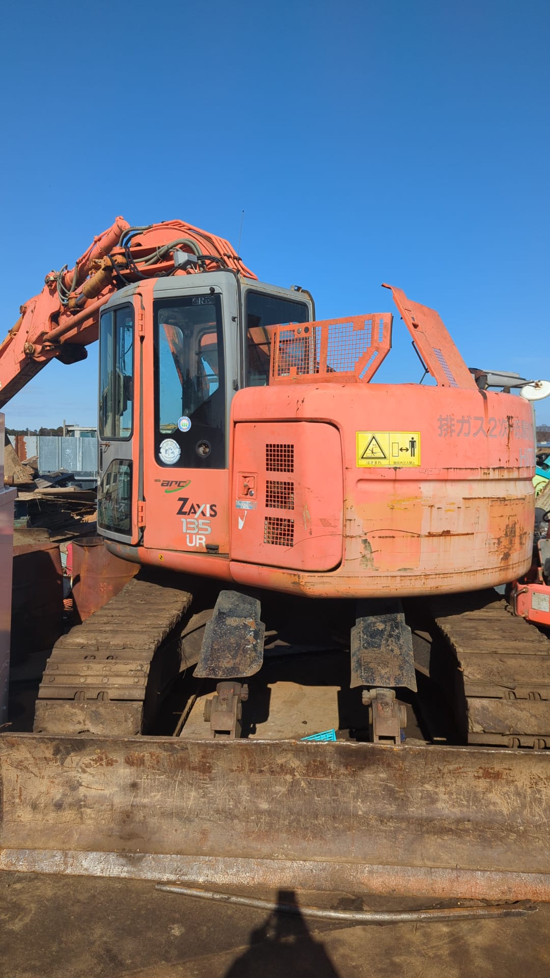 HITACHI ZAXIS 135 UR EXCAVATOR